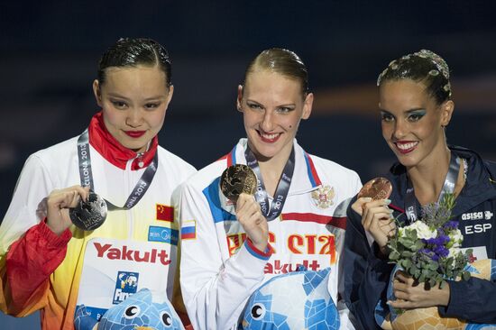 FINA World Aquatics Championships. Day 5. Synchronized swimming