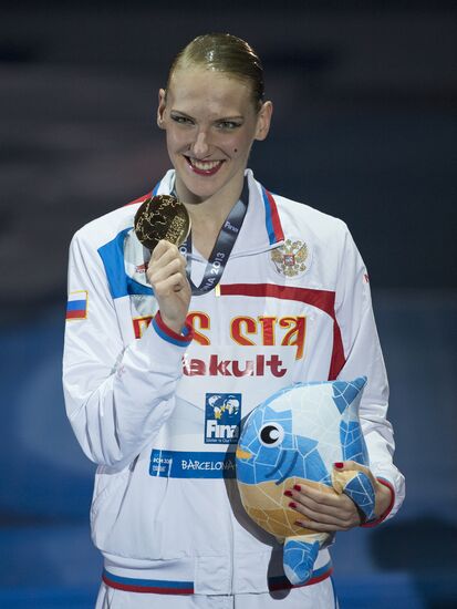 FINA World Aquatics Championships. Day 5. Synchronized swimming
