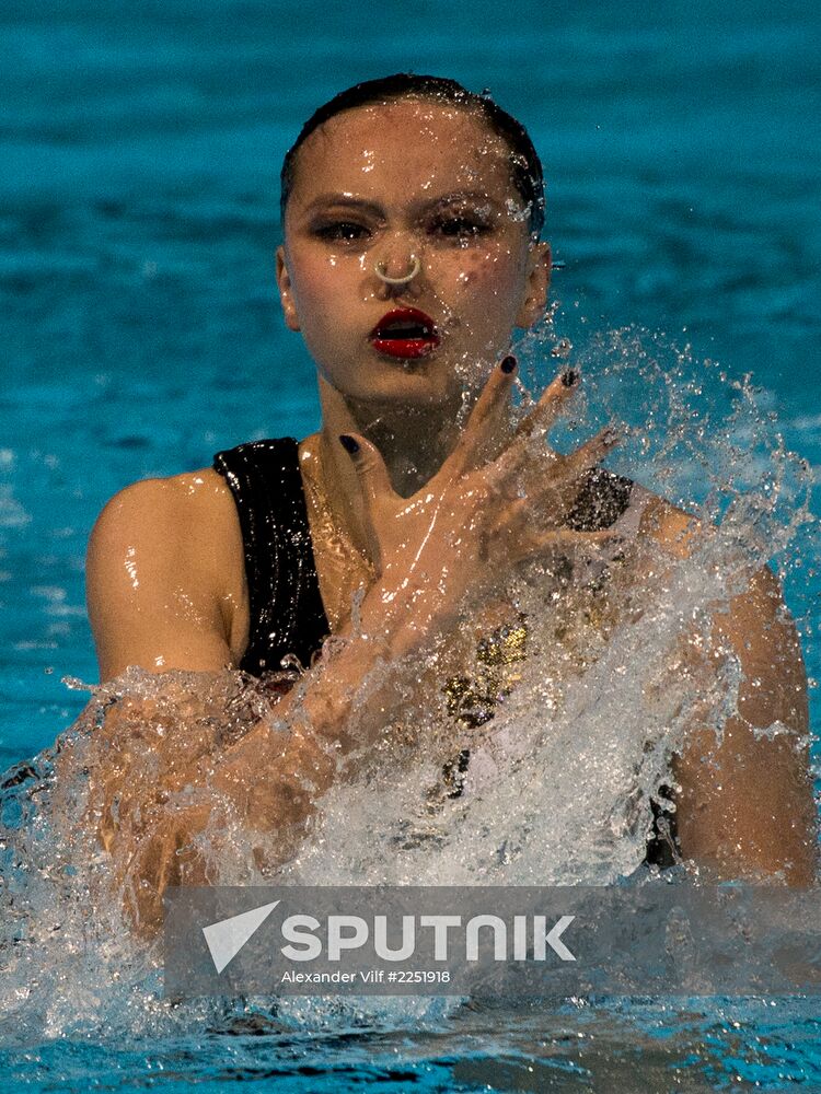 FINA World Aquatics Championships. Day 5. Synchronized swimming