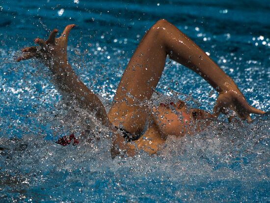 FINA World Aquatics Championships. Day 5. Synchronized swimming