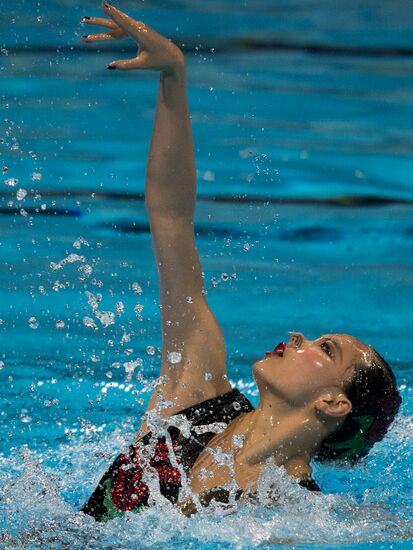 FINA World Aquatics Championships. Day 5. Synchronized swimming