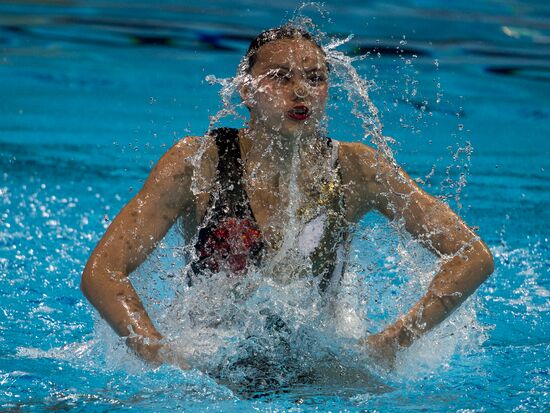 FINA World Aquatics Championships. Day 5. Synchronized swimming