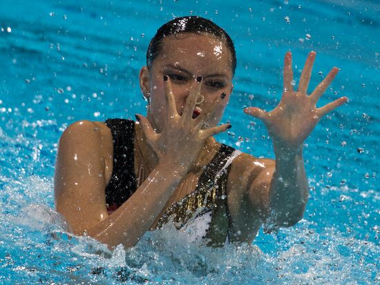 FINA World Aquatics Championships. Day 5. Synchronized swimming