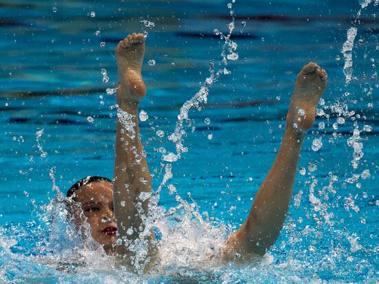 FINA World Aquatics Championships. Day 5. Synchronized swimming