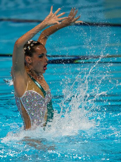 FINA World Aquatics Championships. Day 5. Synchronized swimming
