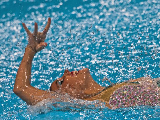 FINA World Aquatics Championships. Day 5. Synchronized swimming