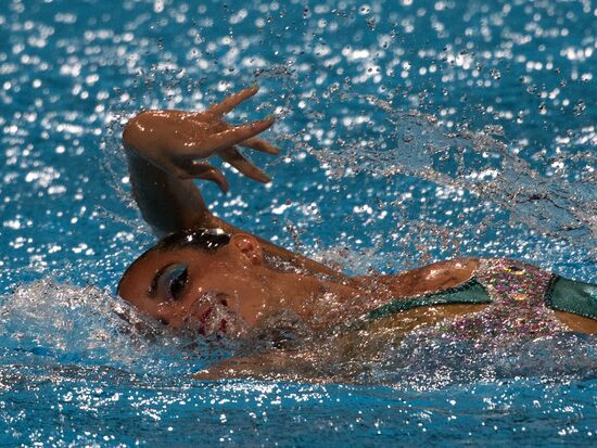 FINA World Aquatics Championships. Day 5. Synchronized swimming