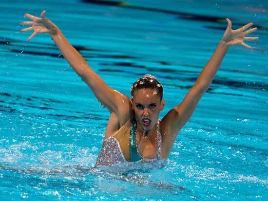 FINA World Aquatics Championships. Day 5. Synchronized swimming