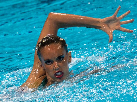 FINA World Aquatics Championships. Day 5. Synchronized swimming