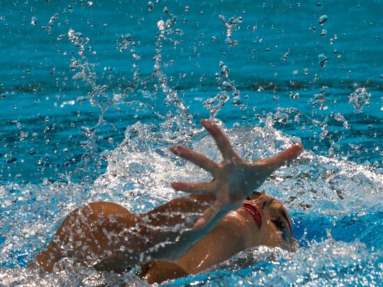 FINA World Aquatics Championships. Day 5. Synchronized swimming