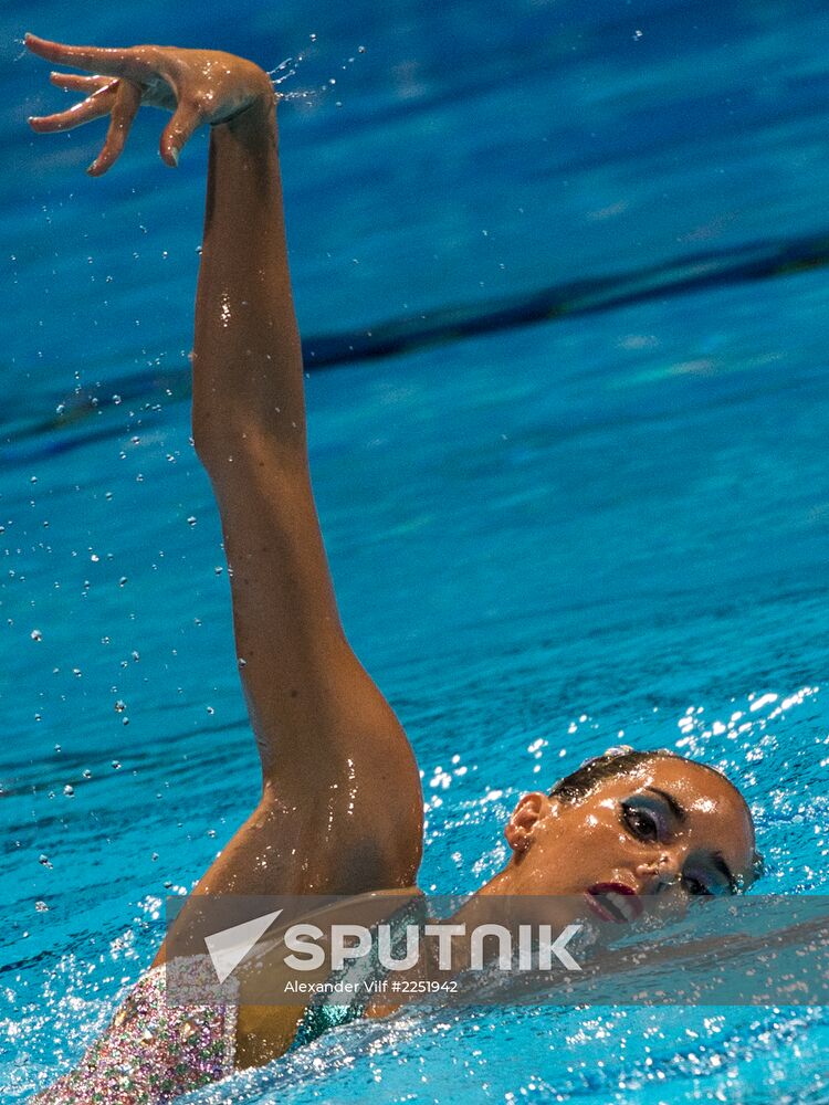 FINA World Aquatics Championships. Day 5. Synchronized swimming