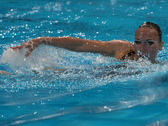 FINA World Aquatics Championships. Day 5. Synchronized swimming