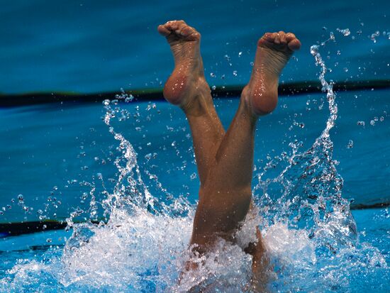 FINA World Aquatics Championships. Day 5. Synchronized swimming