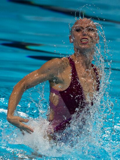 FINA World Aquatics Championships. Day 5. Synchronized swimming