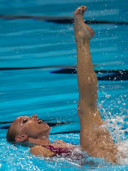 FINA World Aquatics Championships. Day 5. Synchronized swimming
