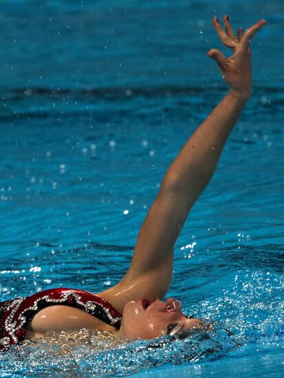 FINA World Aquatics Championships. Day 5. Synchronized swimming