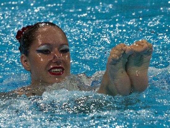 FINA World Aquatics Championships. Day 5. Synchronized swimming