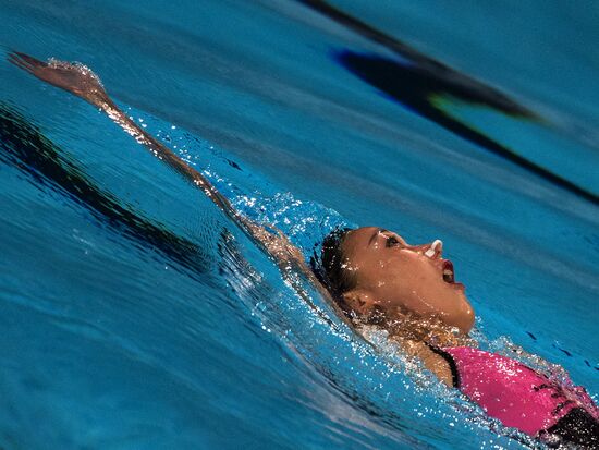 FINA World Aquatics Championships. Day 5. Synchronized swimming