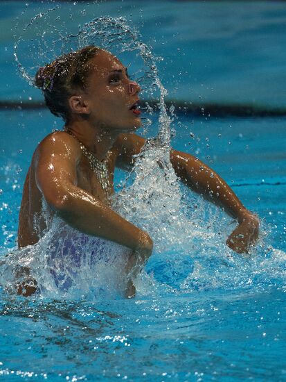 FINA World Aquatics Championships. Day 5. Synchronized swimming