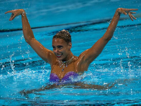 FINA World Aquatics Championships. Day 5. Synchronized swimming