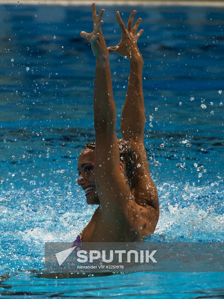 FINA World Aquatics Championships. Day 5. Synchronized swimming