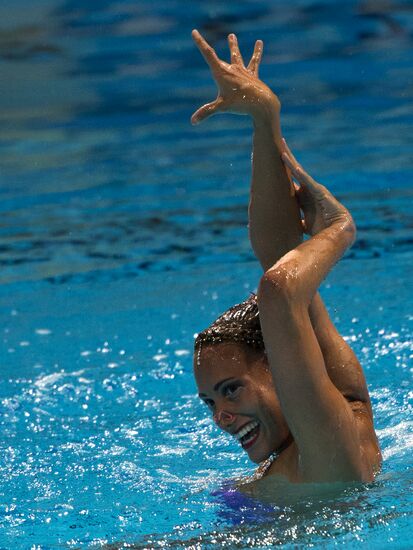 FINA World Aquatics Championships. Day 5. Synchronized swimming