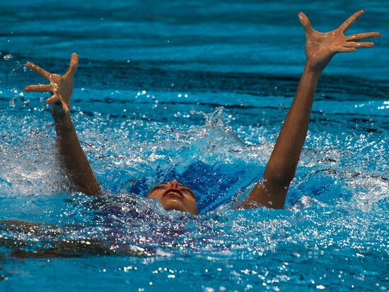 FINA World Aquatics Championships. Day 5. Synchronized swimming