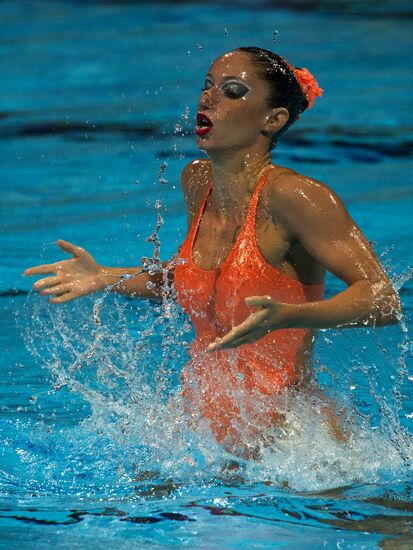 FINA World Aquatics Championships. Day 5. Synchronized swimming