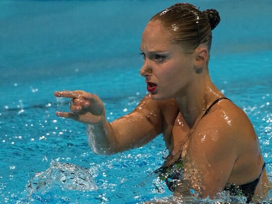 FINA World Aquatics Championships. Day 5. Synchronized swimming