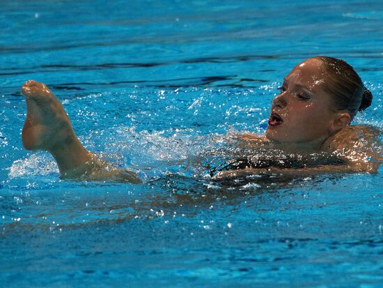 FINA World Aquatics Championships. Day 5. Synchronized swimming