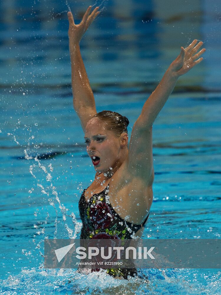 FINA World Aquatics Championships. Day 5. Synchronized swimming