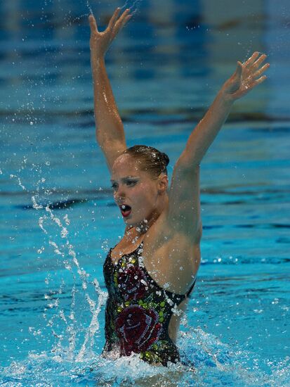 FINA World Aquatics Championships. Day 5. Synchronized swimming