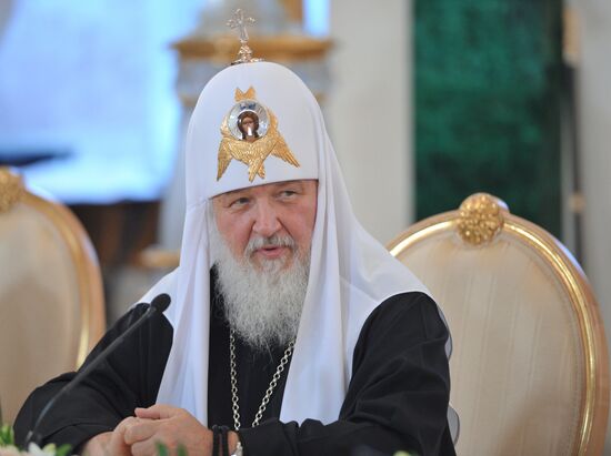 Vladimir Putin meets with top Orthodox Church clergy