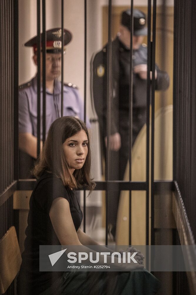 Nadezhda Tolokonnikova's parole rejection appeal