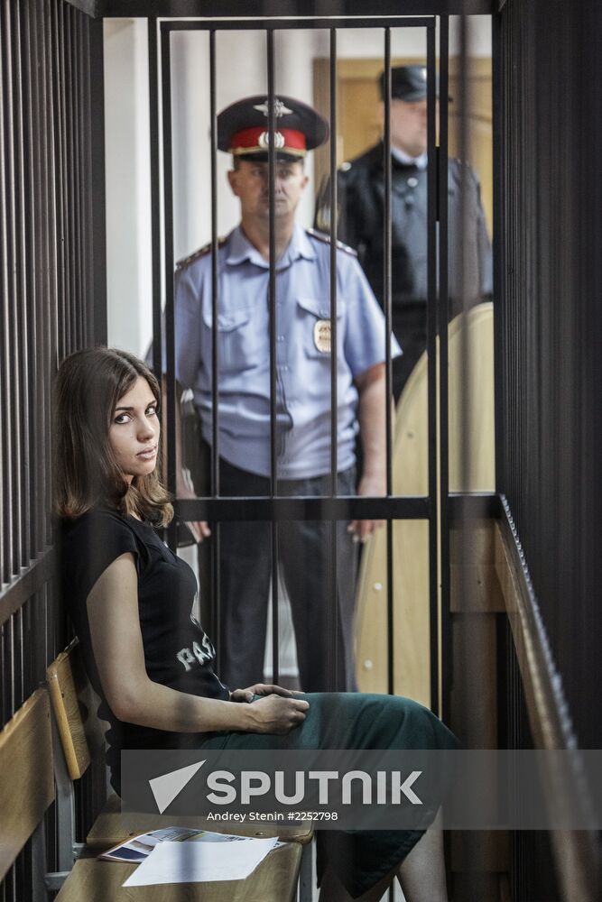 Nadezhda Tolokonnikova's parole rejection appeal