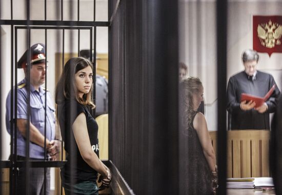 Nadezhda Tolokonnikova's parole rejection appeal