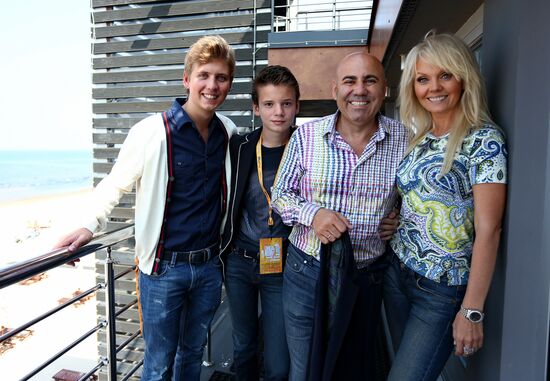 Lunch for friends of lawyer and restaurateur Alexander Rappoport