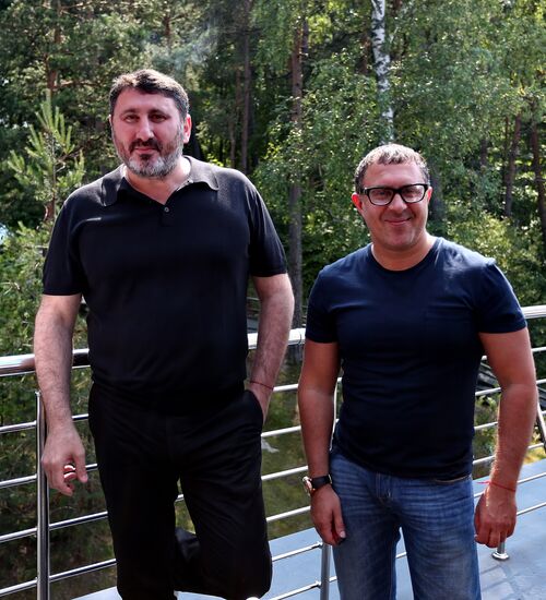 Lunch for friends of lawyer and restaurateur Alexander Rappoport