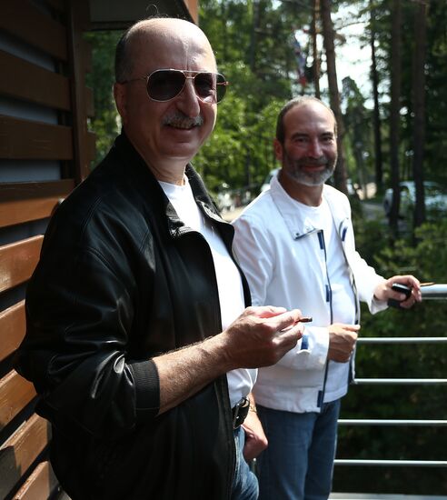 Lunch for friends of lawyer and restaurateur Alexander Rappoport