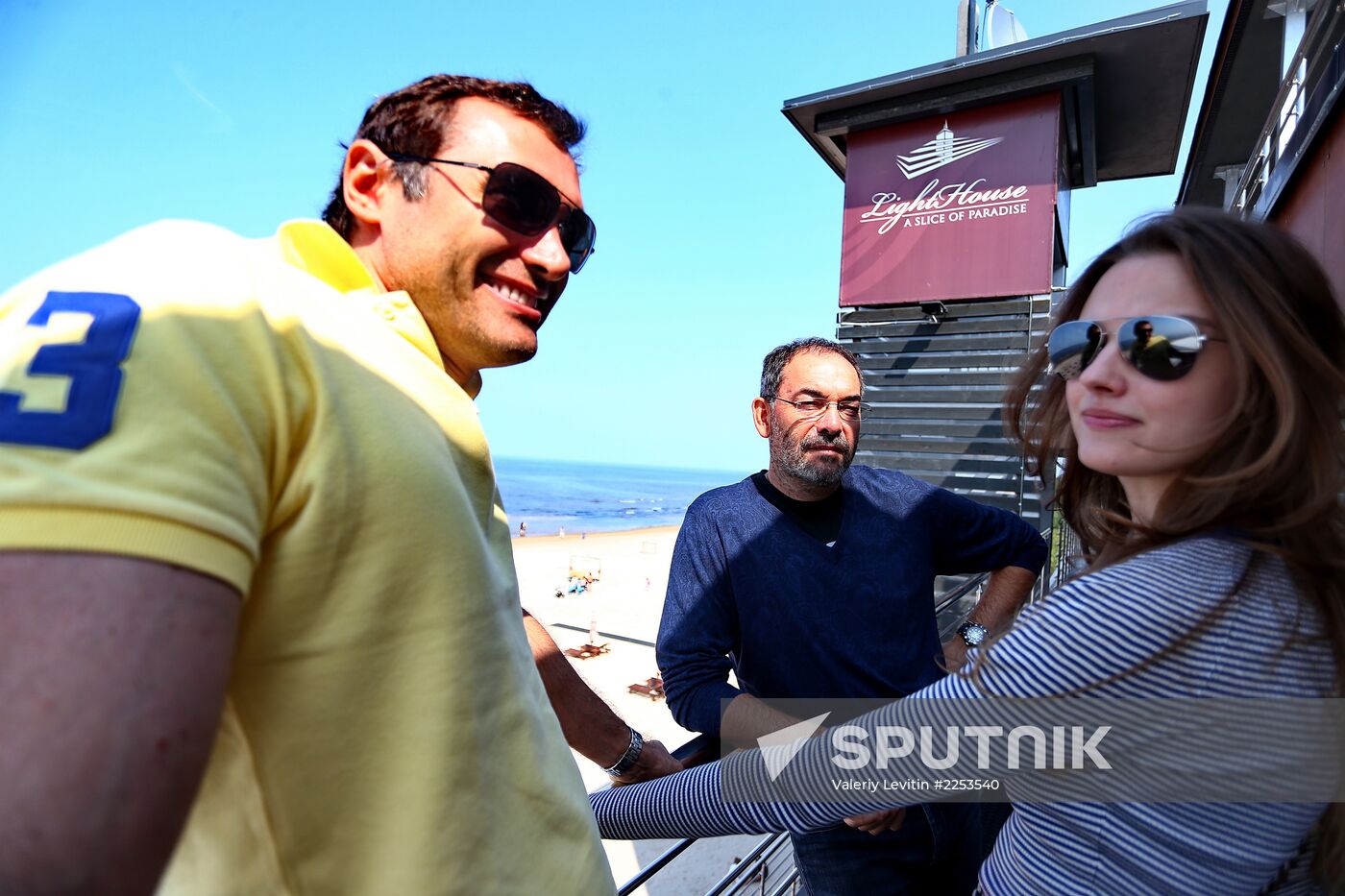 Lunch for friends of lawyer and restaurateur Alexander Rappoport