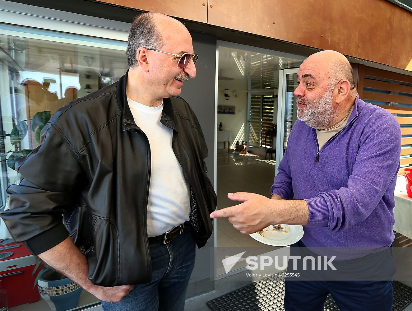 Lunch for friends of lawyer and restaurateur Alexander Rappoport