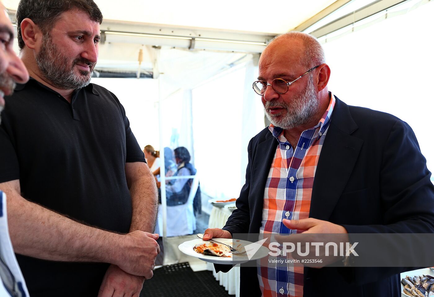 Lunch for friends of lawyer and restaurateur Alexander Rappoport