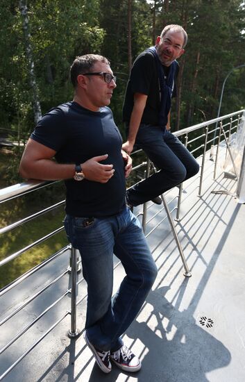 Lunch for friends of lawyer and restaurateur Alexander Rappoport