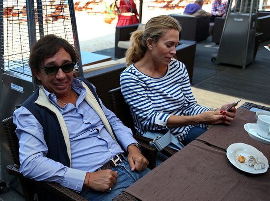 Lunch for friends of lawyer and restaurateur Alexander Rappoport