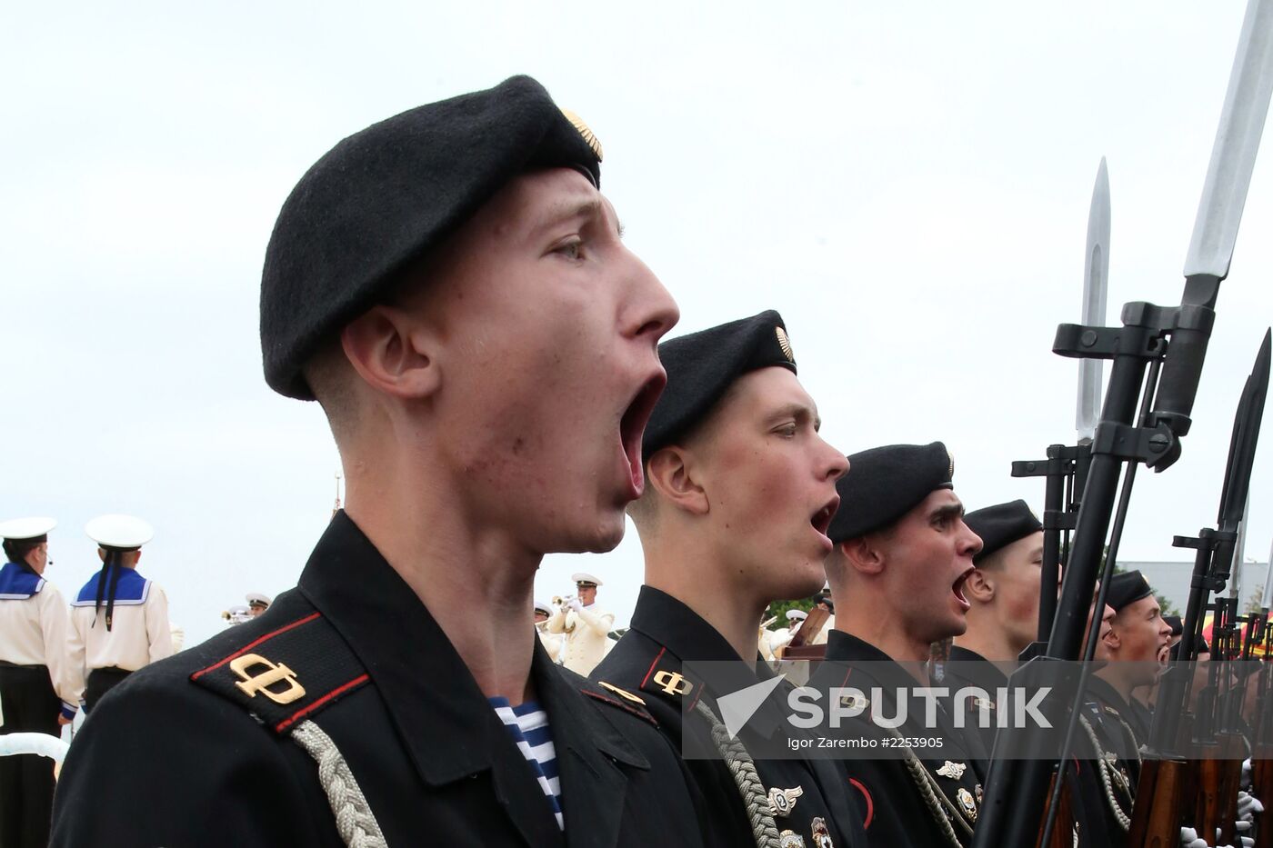 Parade rehearsal