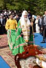 Patriarch of Moscow and All Russia Kirill during a public prayer, devoted to the celebration of the 1,025th anniversary of Christianization of Kiev Rus, at Volodymyrska Hill in Kiev. Location: Ukraine, Kiev. Author: Sergey Pyatakov/Sputnik. 1,025th anniversary of Christianization of Kiev Rus