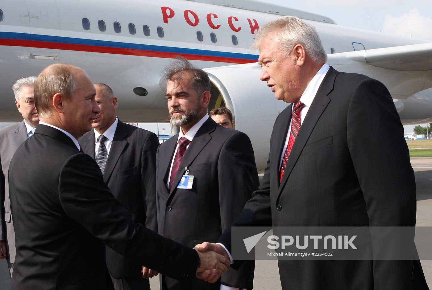 Vladimir Putin visits Kiev
