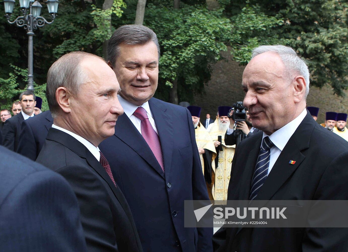 Vladimir Putin at celebration of Christianization of Kiev Rus