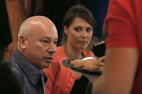 Party following evening with singer Leonid Agutin in Jurmala