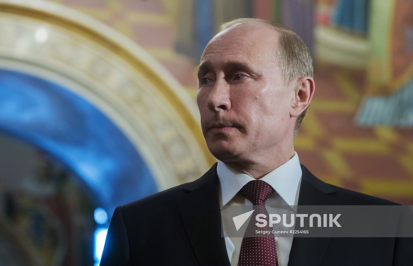 Vladimir Putin visits Kiev